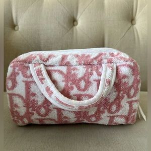 Dior trotter terry cloth bag
